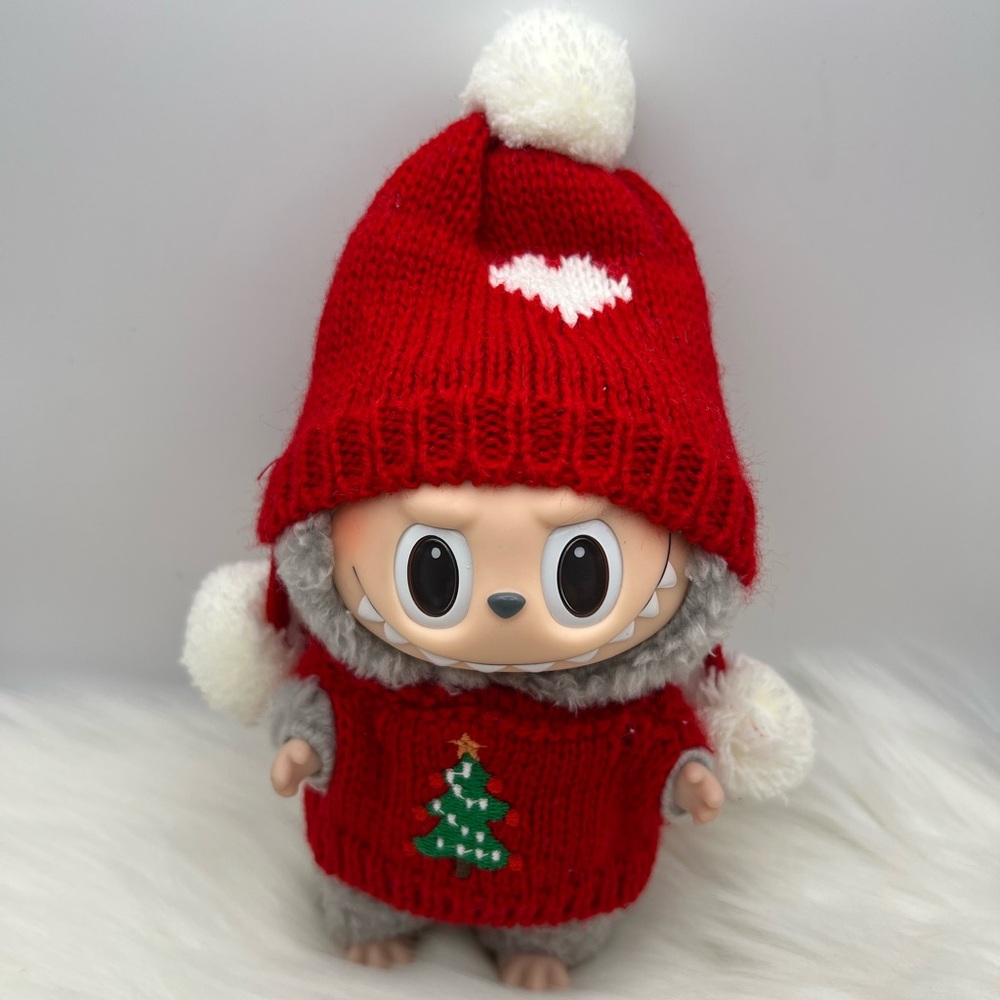 Labubu Cute Christmas Outfit